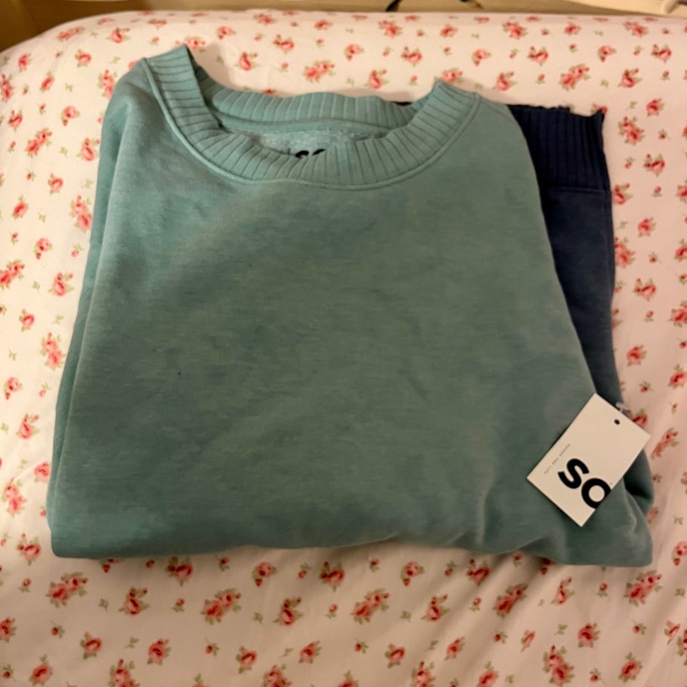 SO Women's Teal Sweatshirt